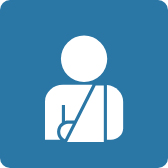 Icon of Person With Their Arm In A Sling